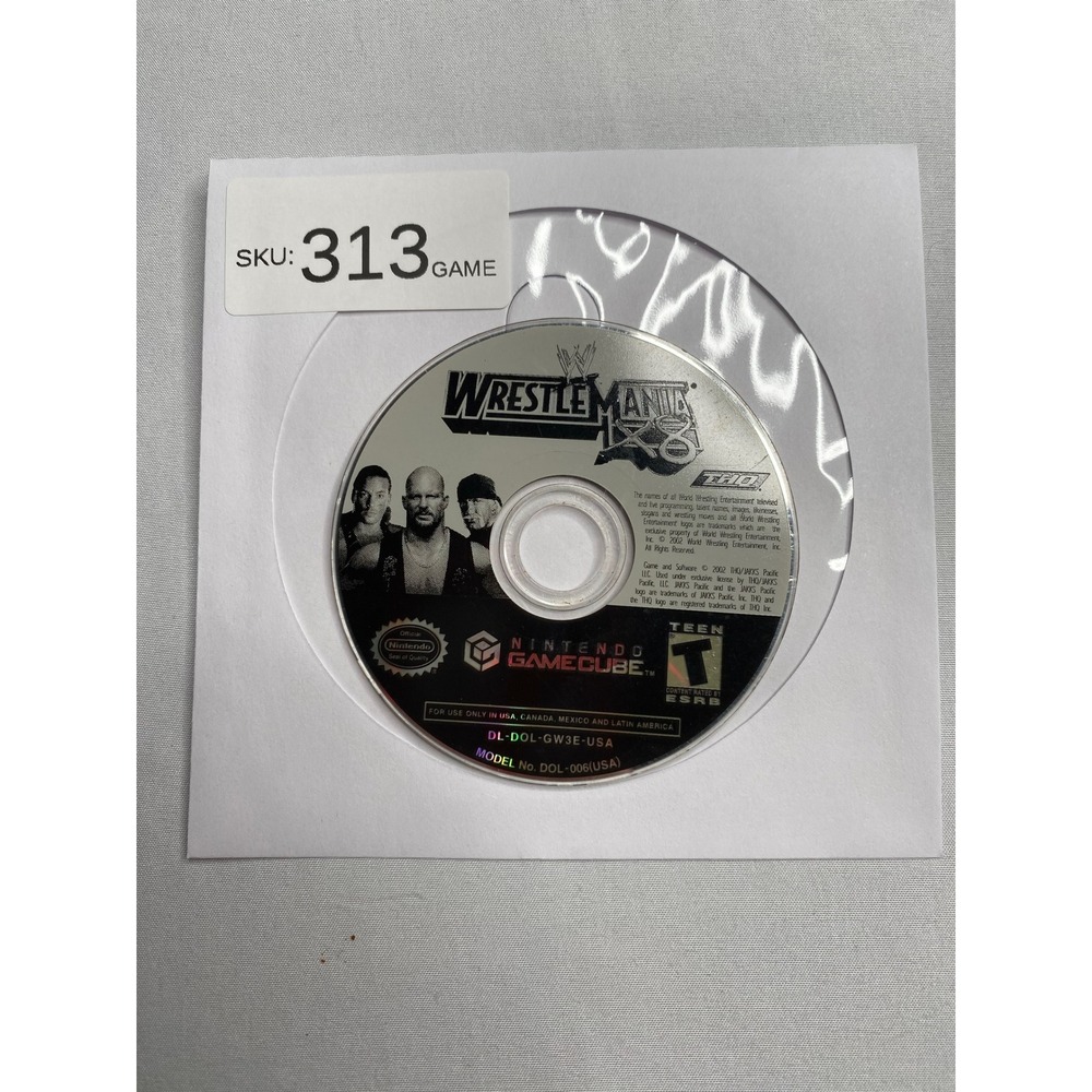 WWE WrestleMania X8 Nintendo GameCube